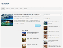 Tablet Screenshot of liztourism.com